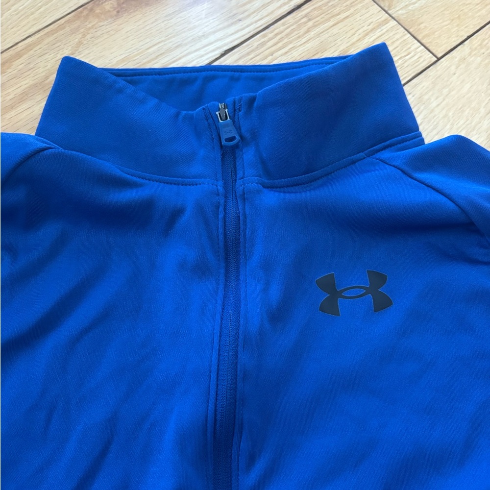 Under Armour Kids Royal Blue Zip-Up Jacket